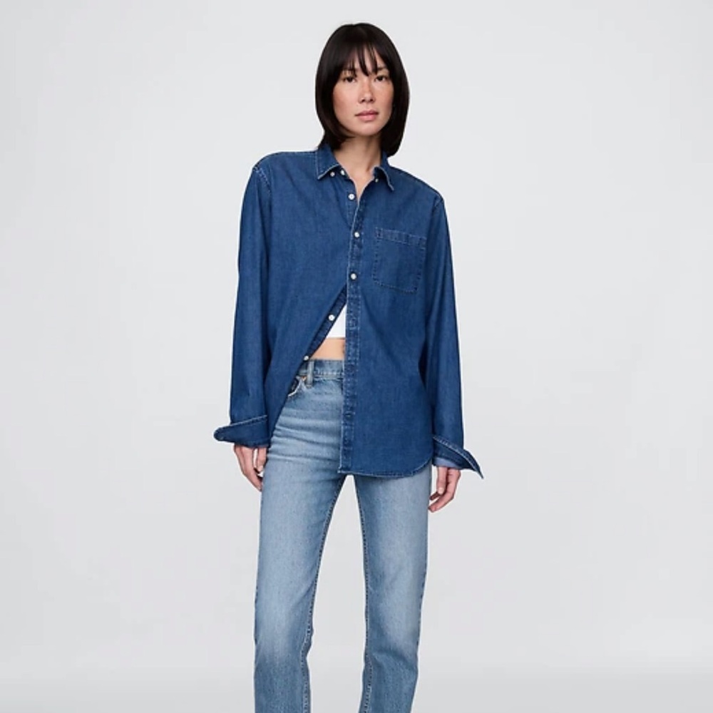 NWT GAP High Rise 90’s slim straight